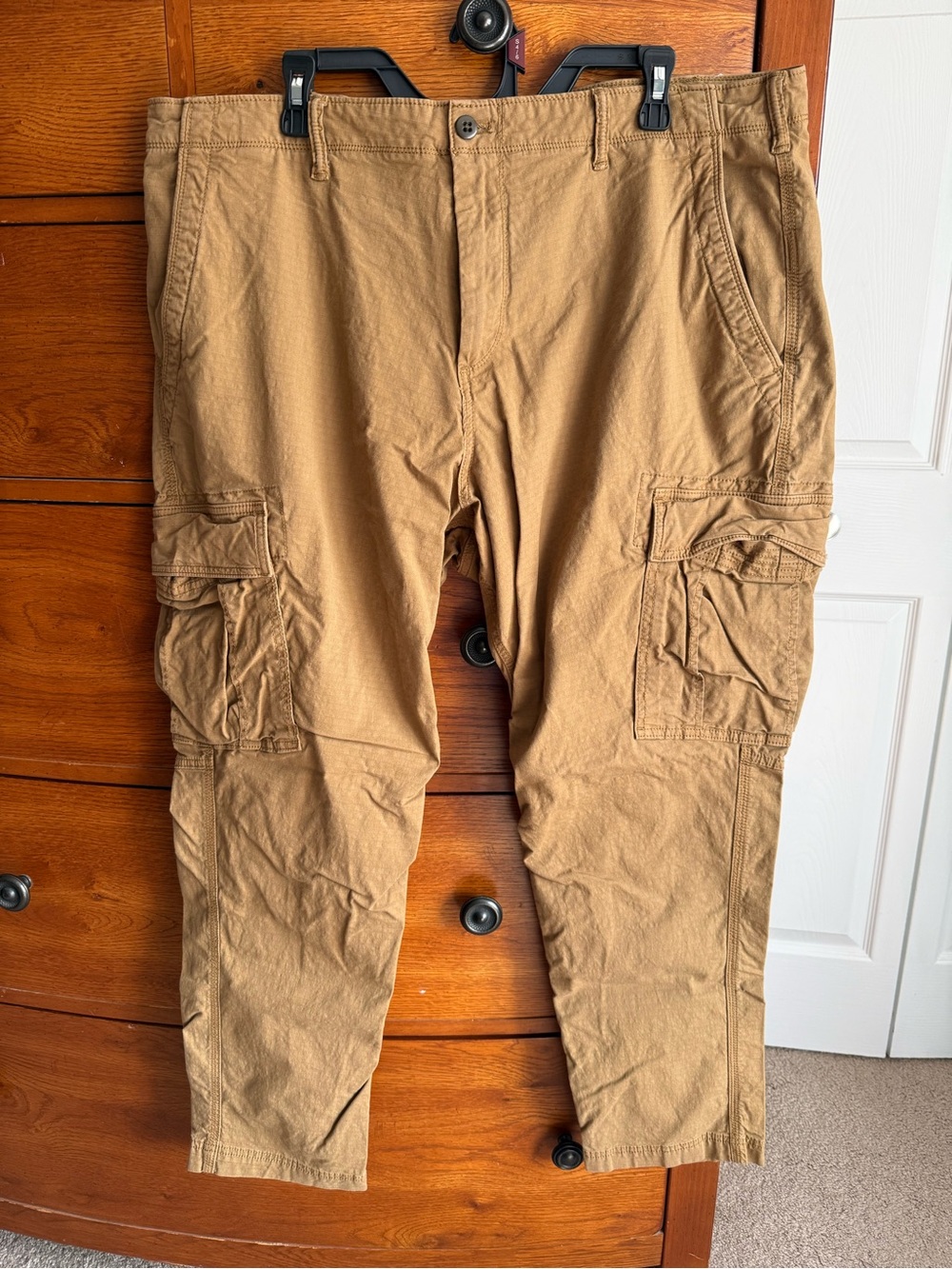 GAP Men's Cargo Pants in Tan Brown 42x30